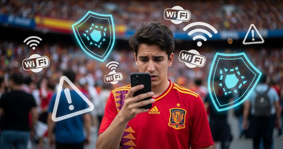 Mundial 2026: ciberataques en WiFi público amenazan economía