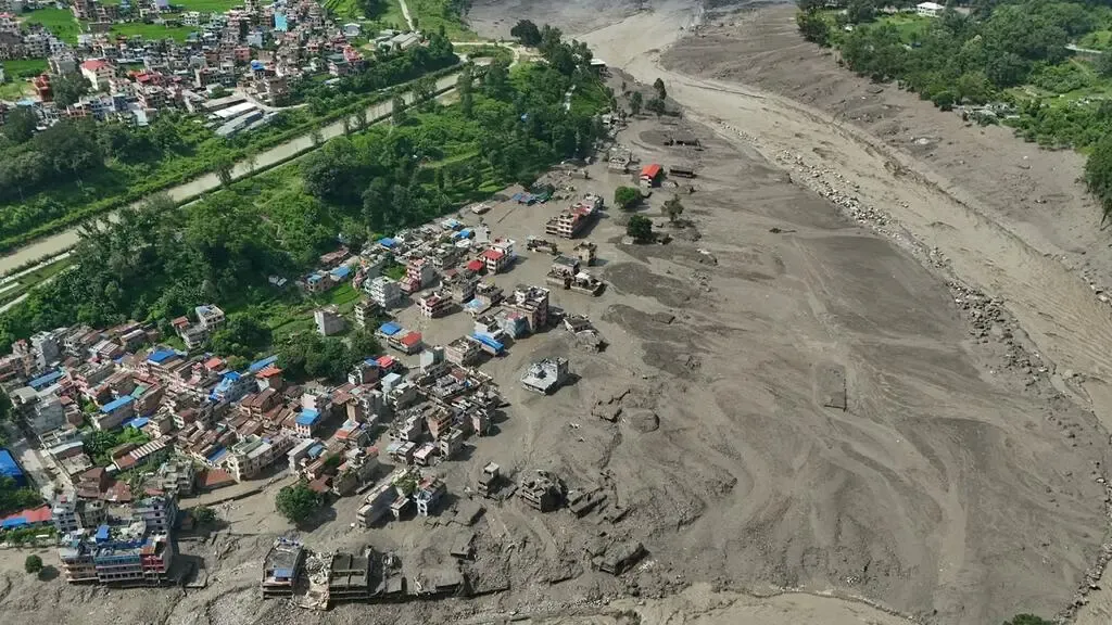 Nepal: avalancha e inundaciones dejan 55 muertos y cientos de desaparecidos